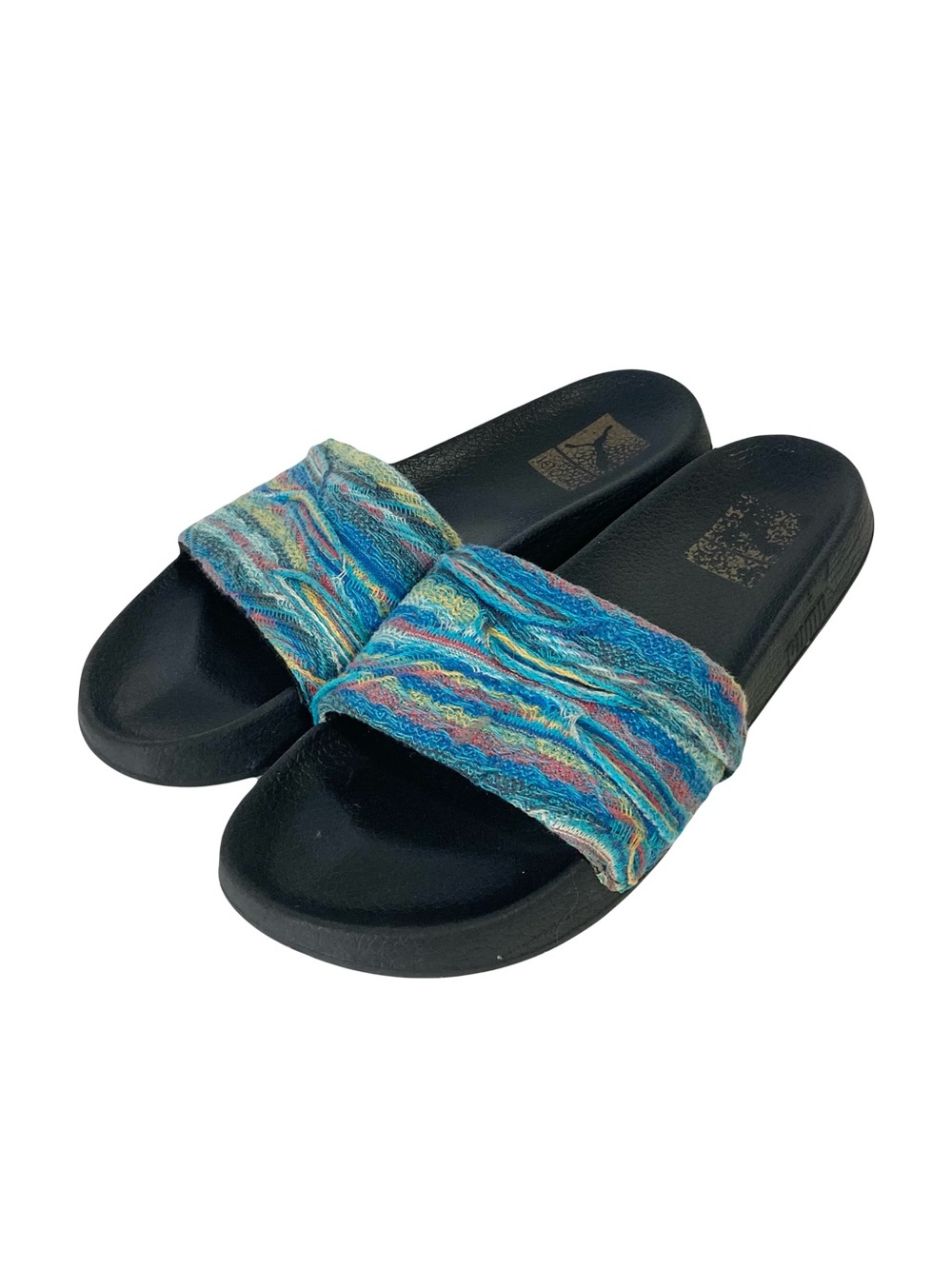 COOGI X PUMA Sandals Men 11 Slides Blue Waves